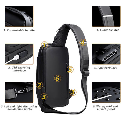 Anti Theft Shoulder Bag