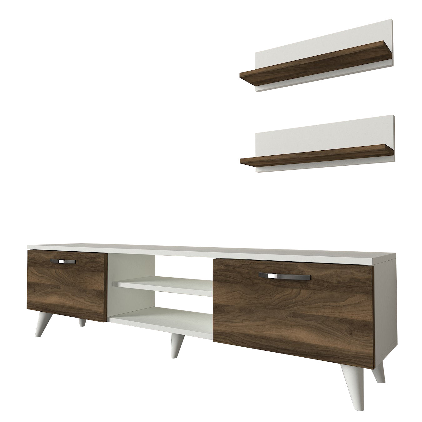 Armoire Geacles Walnut TV Unit