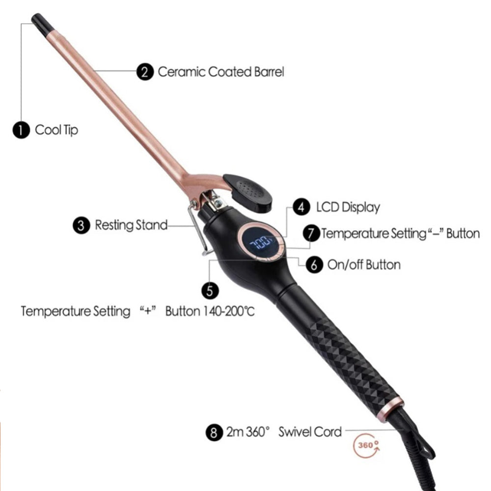 Igia Chopstick Hair Curler - 9mm