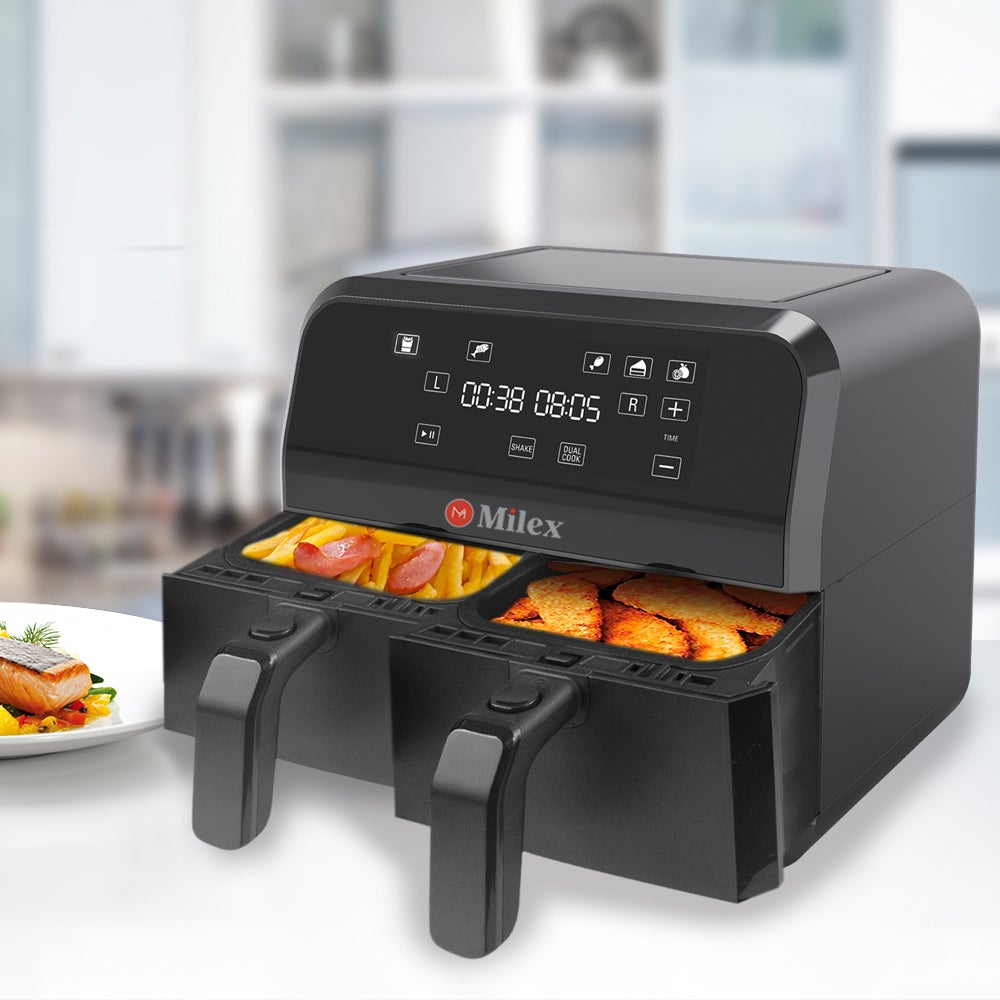 Milex Dual 9L Air Fryer