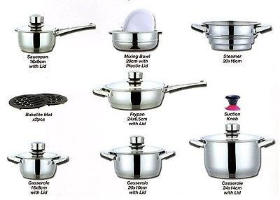 Chuk Bok - 19pc Cookware set