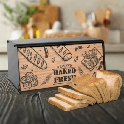 HomeMax Foldable Bread Box