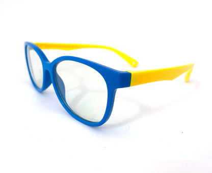 Little Bambino Blue Shield Kids Glasses